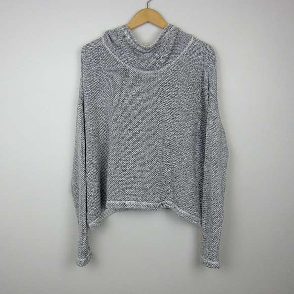 Eileen Fisher Tops - Eileen Fisher funnel neck hoodie